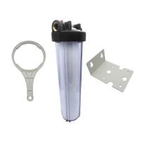 Колба BigBlue 20" Tiger Filtration прозрачная (латунь. резьбы/макс10атм) + картридж 1/4
