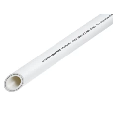 Труба с алюм.фольгой PPR-AL-PPR Ø40*6,7mm SDR 6.0/S2.5/PN25 белого цвета 4/20м ASCO®