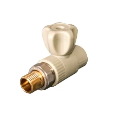 Кран радіаторний прямий PPR Ø20 х 1/2"З FORA 100/10