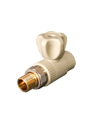 Кран радіаторний прямий PPR Ø20 х 1/2"З FORA 100/10