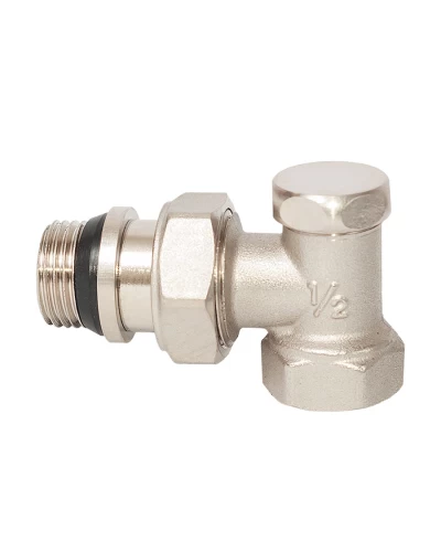 Кран радиаторный 1/2" угловой обратный ASСO 20/160
