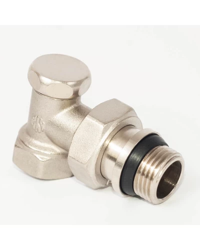 Кран радиаторный 1/2" угловой обратный ASСO 20/160