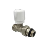 Радиаторный вентель Valogin прямой ручн. 1/2"х 3/4" евроконус