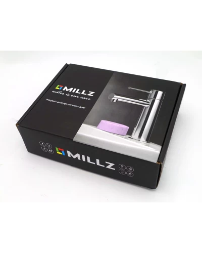 Смеситель для умывальника MILLZ Ø 35 мм хром MRS-11-35-001