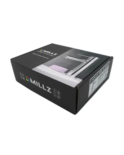 Смеситель для умывальника MILLZ Ø 35 мм хром MRS-16-35-047