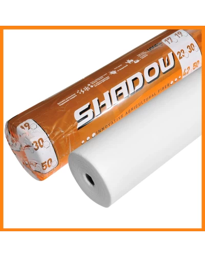 Спанбонд 23 г/м² 2.1 х 100 м "Shadow" (Чехия) 4% агроволокно для ландшафтного дизайна