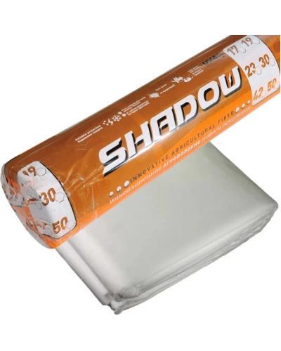 Агроволокно пакетированное 19 г/м² 1.6х5 метров белое ТМ "Shadow" агроволокно для теплиц