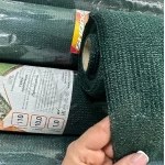 Затеняющая сетка для забора 110 г/м2 90% 1*10 м сетка для тени