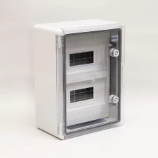 Корпус модульный (28Р) ударопрочный 250350150 с проз. дв. IP65