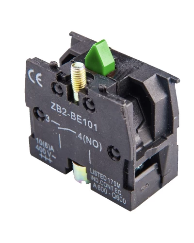 Блок-контакт ZB2-BE 101 (NO) для кнопок XB2