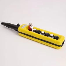 Пост тельферный 6 кнопок та стоп з ключем XAC-A6713К