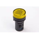 Світлодіодний індикатор AD22-22DS 110v АC/DC, жовтний TAKEL