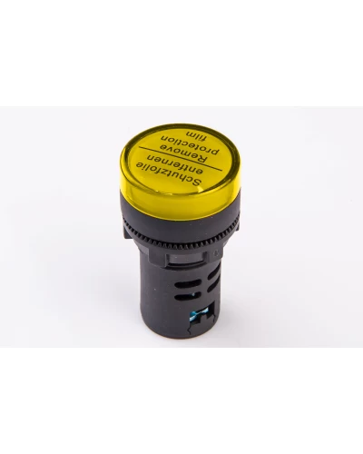 Светодиодный индикатор AD22-22DS 12v АC/DC, желтый TAKEL