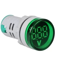 Світлодіодний вольтметр AD22-DVM АC 60-500В, зелений TAKEL