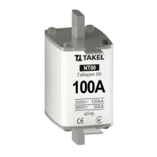 Плавка вставка предохранителя NT00 100А TAKEL
