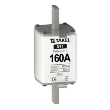 Плавка вставка предохранителя NT1 160А TAKEL