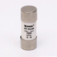 Плавка вставка запобіжника RT 22х58 100А TAKEL