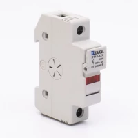 Тримач плавкого запобіжника RT18-32X 1Р 32А типорозмір 10х38 TAKEL