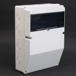 Корпус (щит) на 13 модулів та 4 силові роз'єми 380x280x130мм IP54 TAKEL