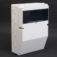 Корпус (щит) на 13 модулів та 4 силові роз'єми 380x280x130мм IP54 TAKEL