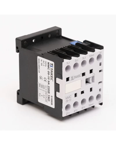 Контактор MMC 09-10 9А 220В 1NO TAKEL
