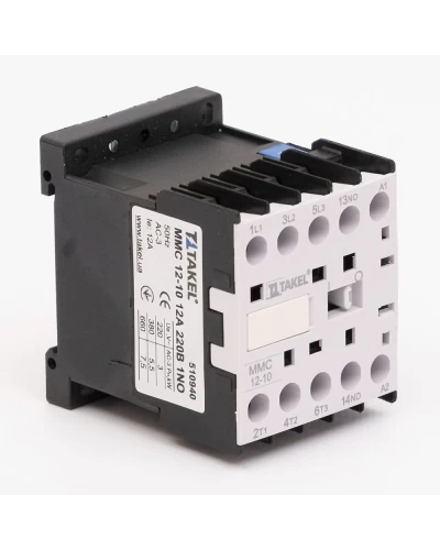Контактор MMC 12-10 12А 220В 1NO TAKEL