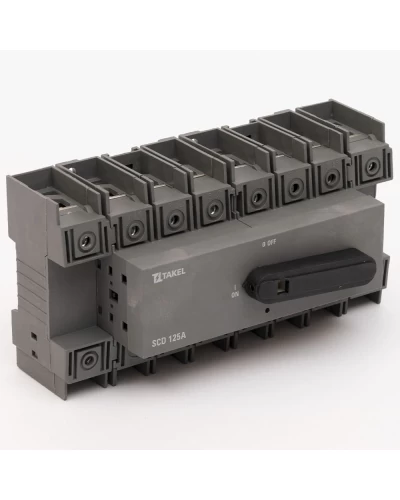 Перемикач навантаження трипозиційний SCD 8P 125A TAKEL