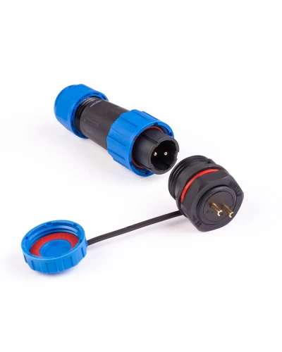 Коннекторы влагозащищены быстро SP-16 2pin (герметические разъемы)