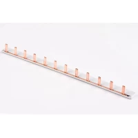 Шина соединительная медная штырьковая PIN 1P/40A/12P (12 полюсов)