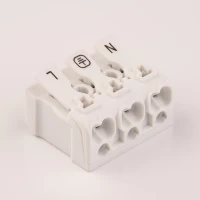 Клемма пружинная соединительная WGs3-L+N+PE