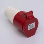 Розетка переносна 224 32А 380В 3Р+Е IP44 TAKEL