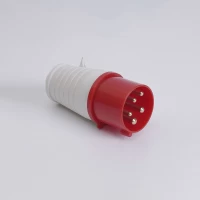 Вилка переносна 7015 16А 380В 3Р+N+Е IP44 LEE