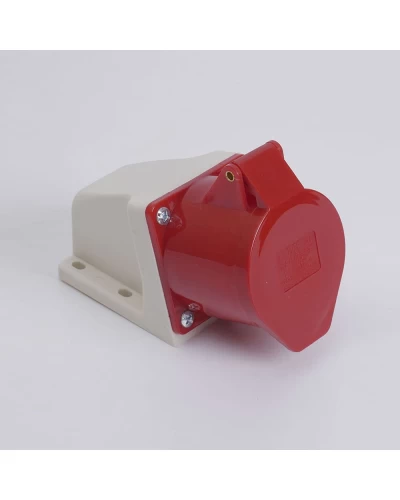 Розетка стаціонарна зовнішня 7115 16А 380В 3Р+N+Е IP44 LEE