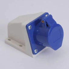 Розетка стационарная наружная 7133 63А 220В 2Р+Е IP67 LEE