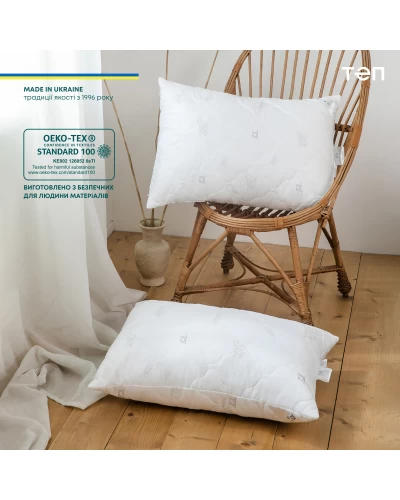 Подушка ПРИРОДА "MEMBRANA PRINT" SILK 70*70 см
