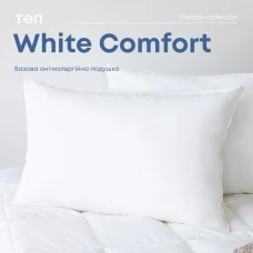 Подушка "WHITE COMFORT" 50*70 см (чохол не стьобаний)