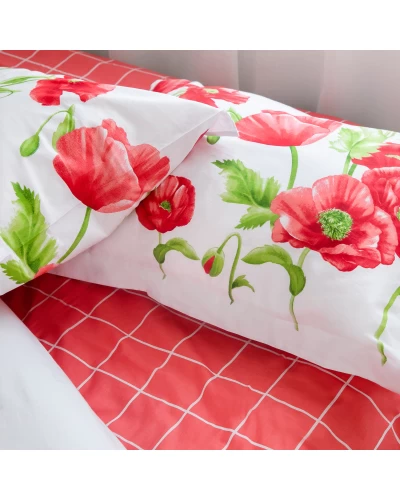 Комплект постельного белья ТЕП "Happy Sleep" Маковый букет, 50x70 двуспальный