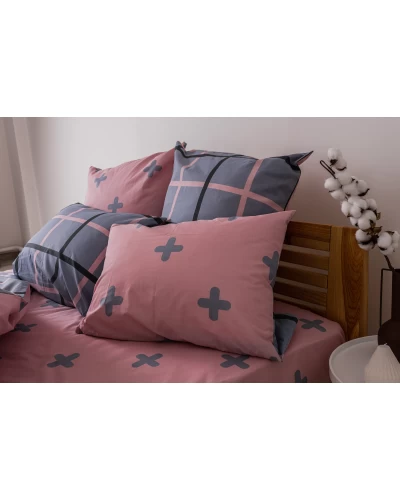 Комплект постельного белья ТЕП "Happy Sleep" PINCKY LINE, 50x70 семейный