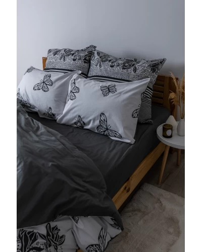 Комплект постельного белья ТЕП "Soft dreams" Black Butterfly, 70x70 евро