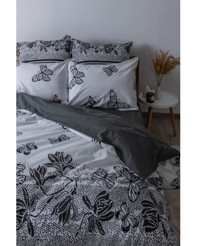 Комплект постельного белья ТЕП "Soft dreams" Black Butterfly, 70x70 евро