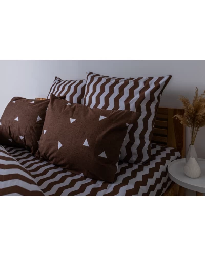 Комплект постельного белья ТЕП "Soft dreams" Cappuccino Night, 70x70 полуторный