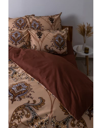 Комплект постільної білизни ТЕП "Soft dreams" Chocolate Fusion, 70x70 полуторний