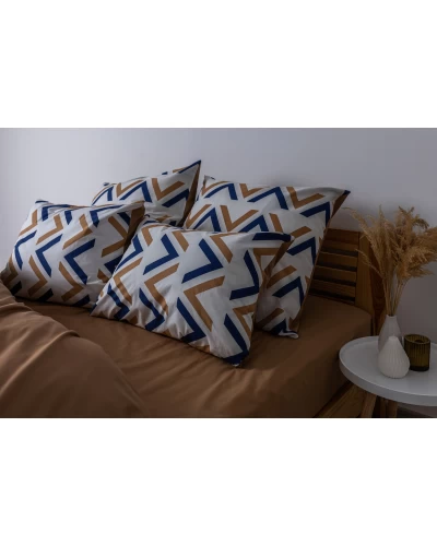 Комплект постельного белья ТЕП "Soft dreams" Geometry Pasion, 70x70 евро