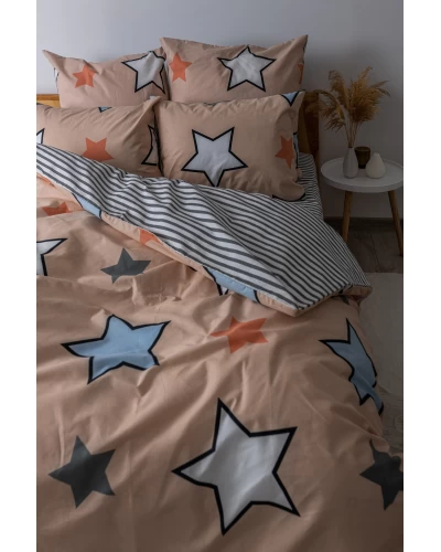 Комплект постельного белья ТЕП "Soft dreams" Pastel Star, 70x70 полуторный