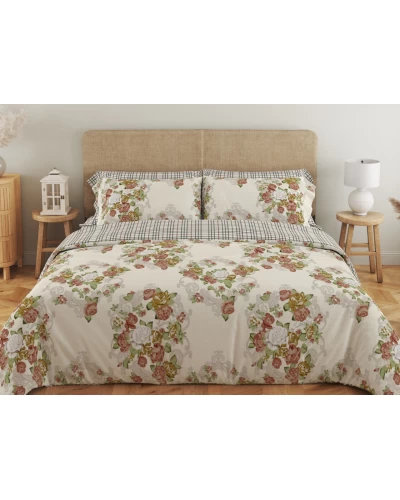 Комплект постельного белья ТЕП "Soft dreams" Flower Road, 70x70 полуторный