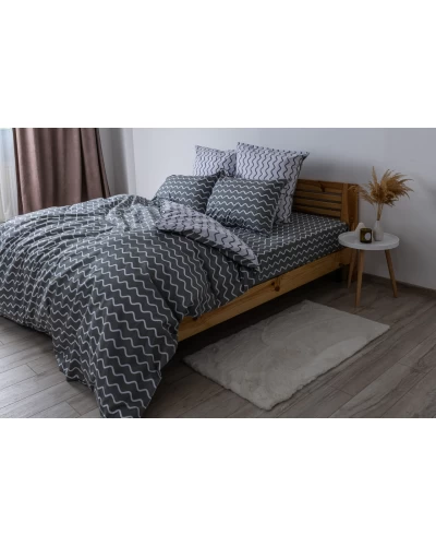 Комплект постельного белья ТЕП "Happy Sleep" Pearl Dream - GREY, 50x70 полуторный