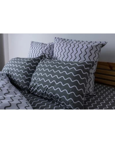 Комплект постельного белья ТЕП "Happy Sleep" Pearl Dream - GREY, 50x70 полуторный