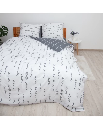 Комплект постельного белья ТЕП "Soft dreams" White Look, 70x70 семейный