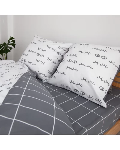 Комплект постельного белья ТЕП "Soft dreams" White Look, 70x70 семейный