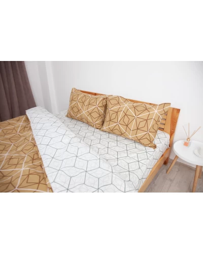 Комплект постільної білизни "ТЕП" Quadro Stars, 70x70 двоспальний